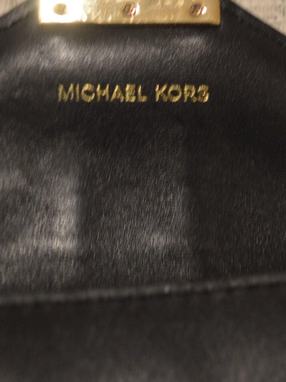 Michael Kors Black Leather Small Wallet - Picture 9 of 11